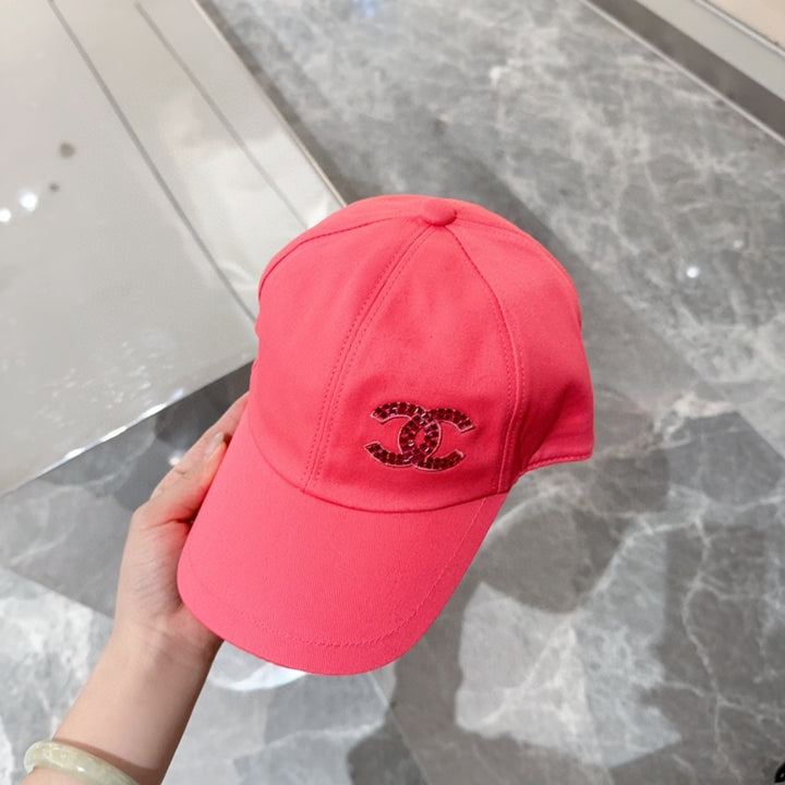 Luxury CC Diamond Baseball Cap