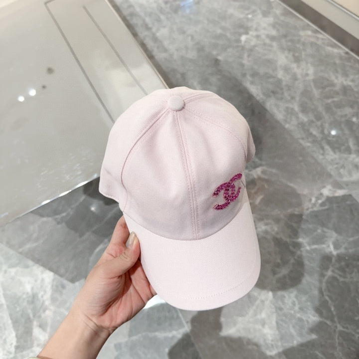 Luxury CC Diamond Baseball Cap