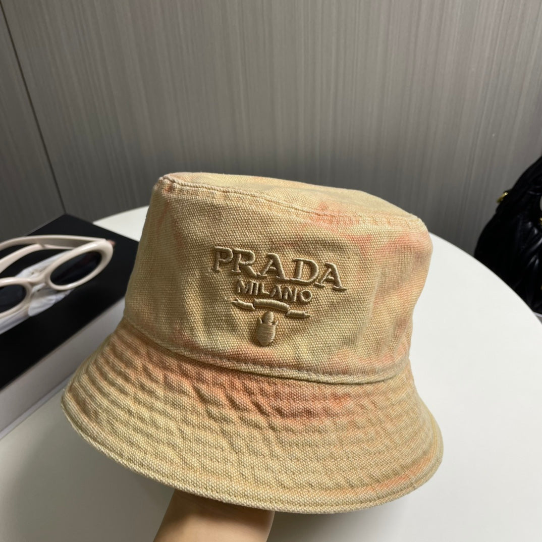 Triangle embroidered monogrammed fisherman's hat