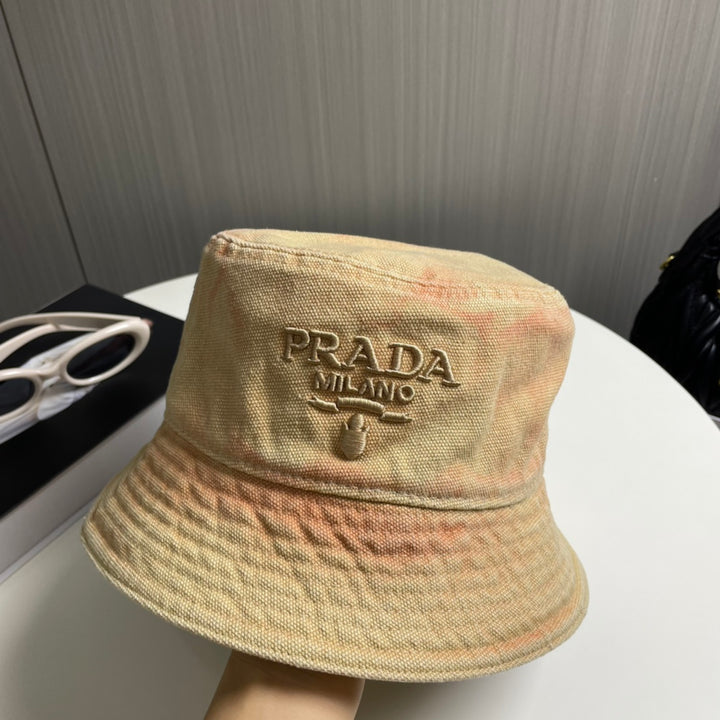 Triangle embroidered monogrammed fisherman's hat