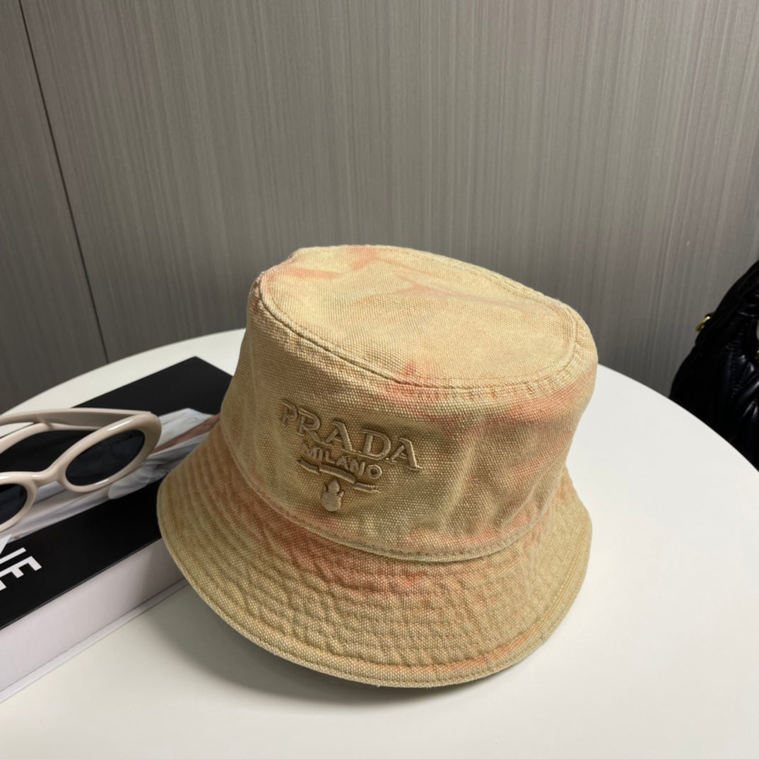 Triangle embroidered monogrammed fisherman's hat