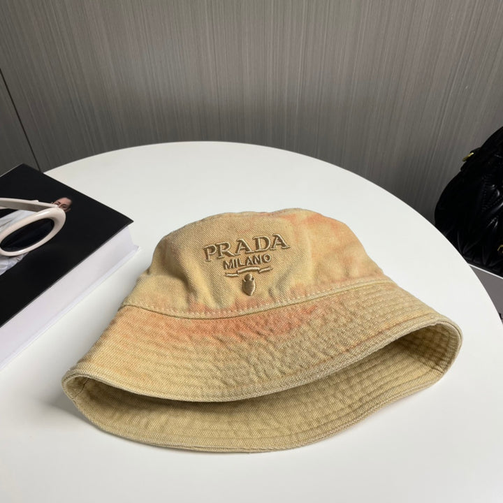 Triangle embroidered monogrammed fisherman's hat