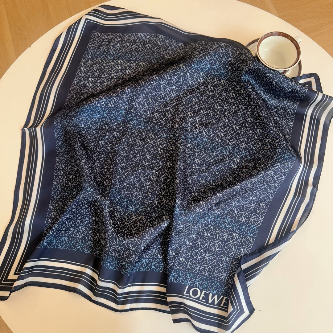 3 colors new silk satin peplum small square scarf