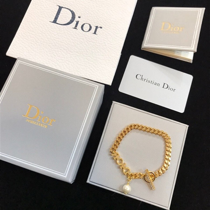 Luxury CD Brass Necklace