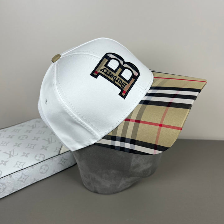 Inspired Plaid - Trimmed Baseball Cap