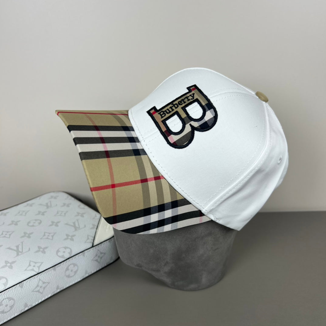 Inspired Plaid - Trimmed Baseball Cap