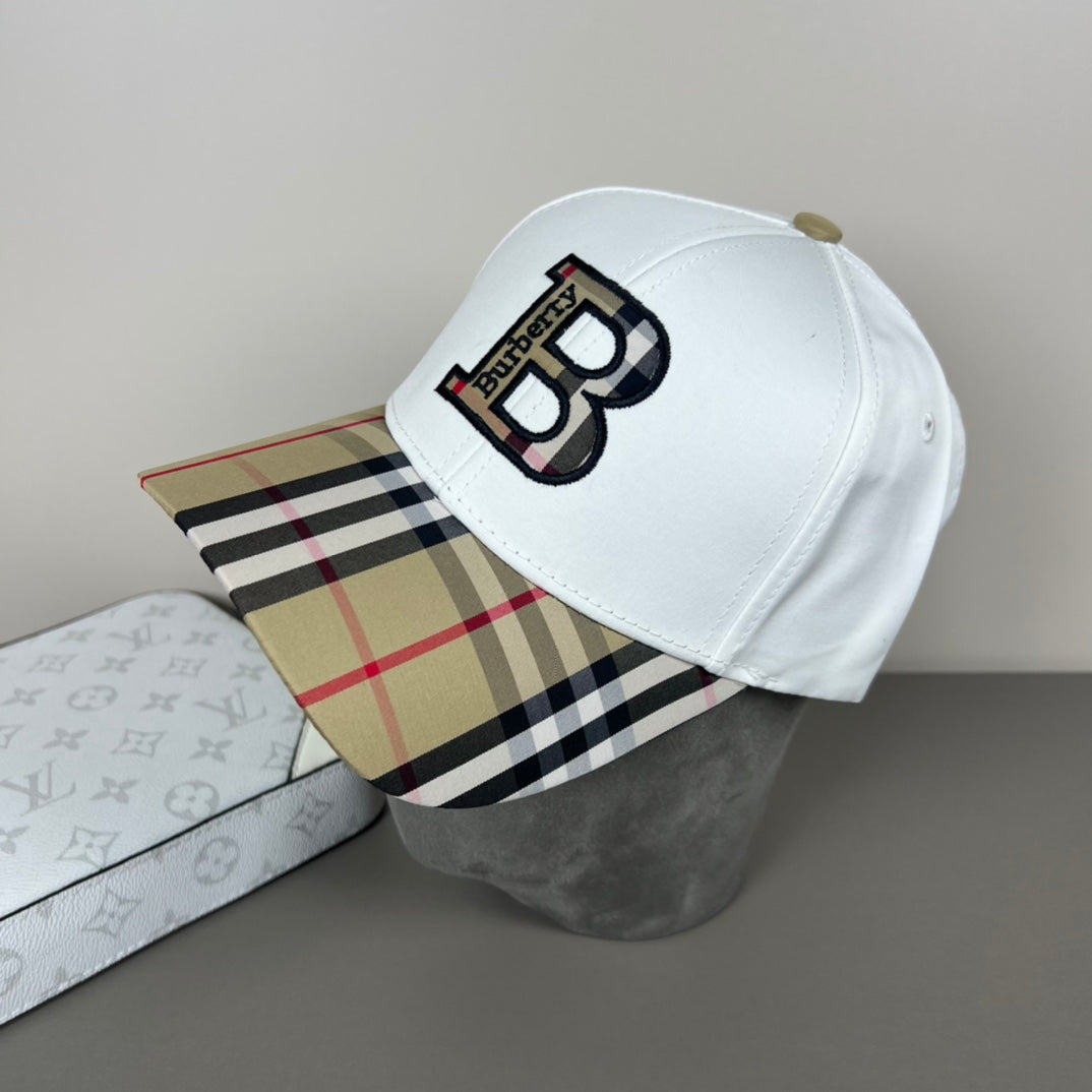 Inspired Plaid - Trimmed Baseball Cap