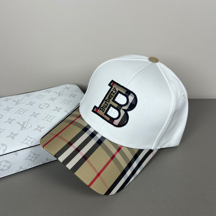 Inspired Plaid - Trimmed Baseball Cap