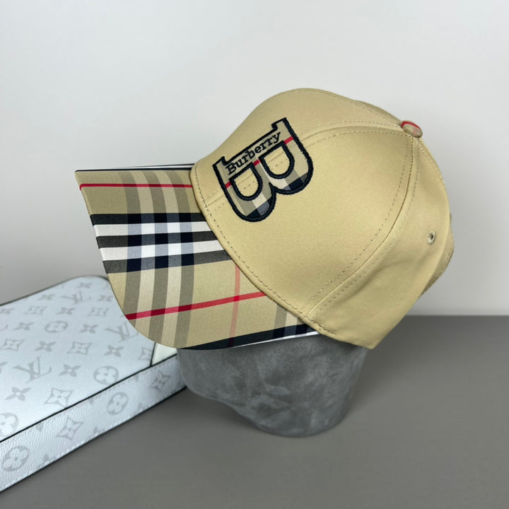 Inspired Plaid - Trimmed Baseball Cap
