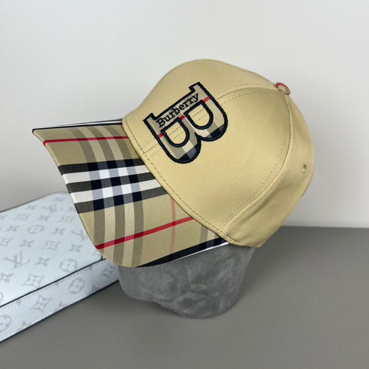 Inspired Plaid - Trimmed Baseball Cap