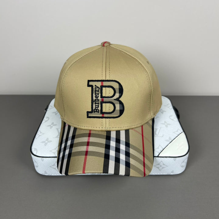 Inspired Plaid - Trimmed Baseball Cap