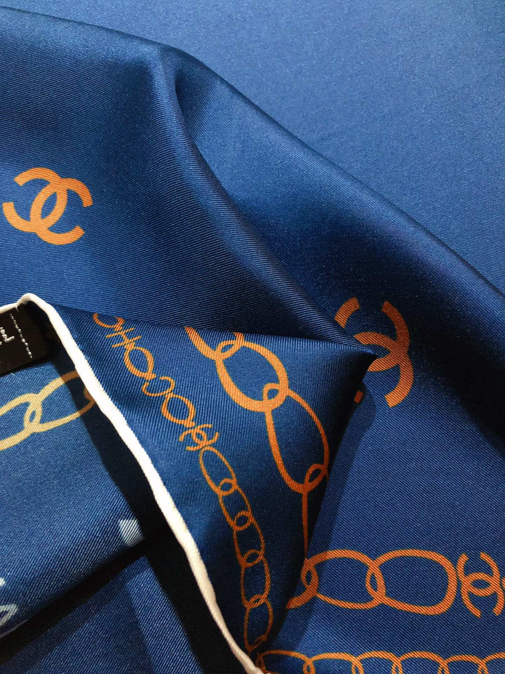 3 Color Monogrammed Fantasy Scarf