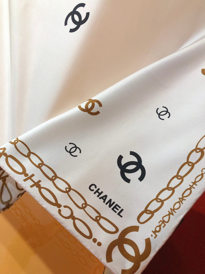 3 Color Monogrammed Fantasy Scarf