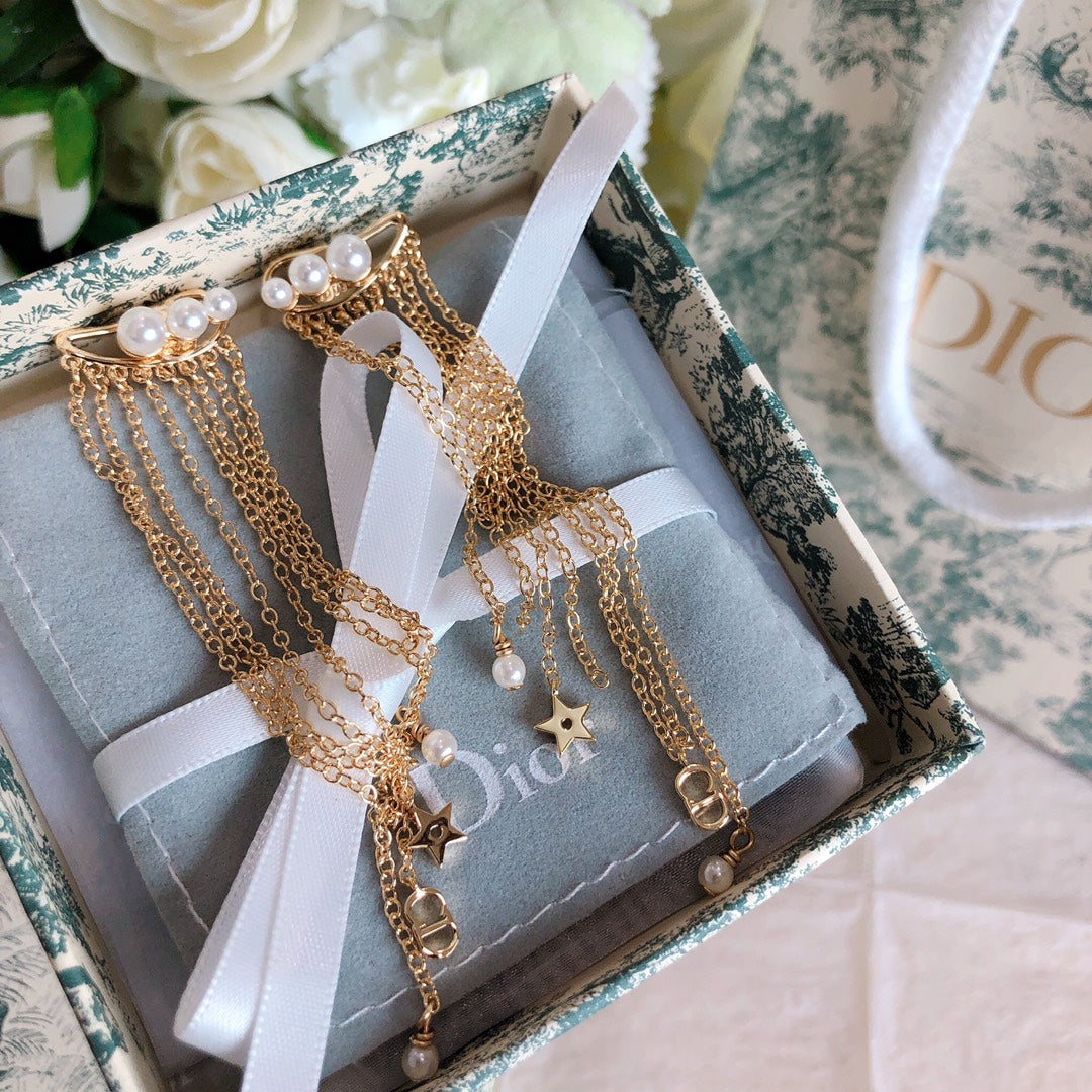 gold chain pearl jewelry necklace