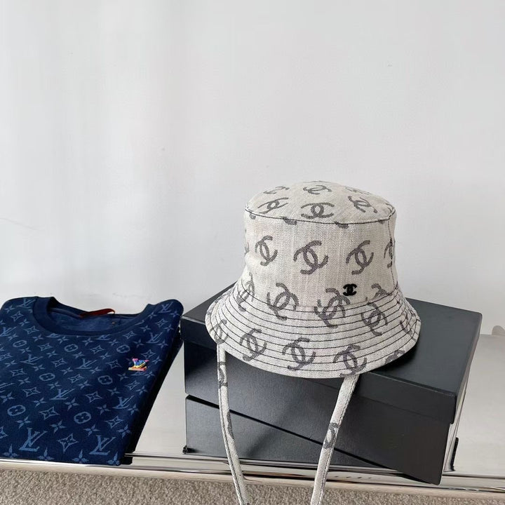 denim fisherman's hat