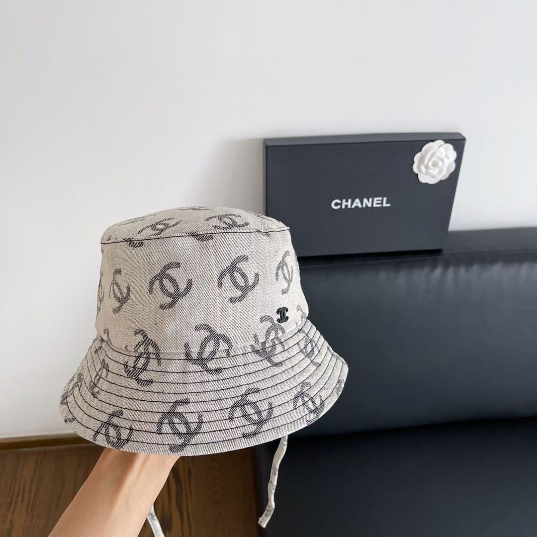 denim fisherman's hat