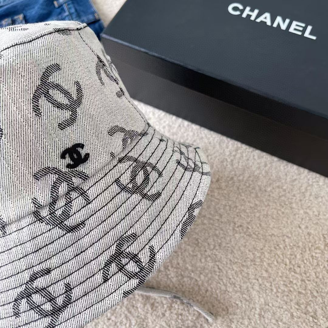 denim fisherman's hat