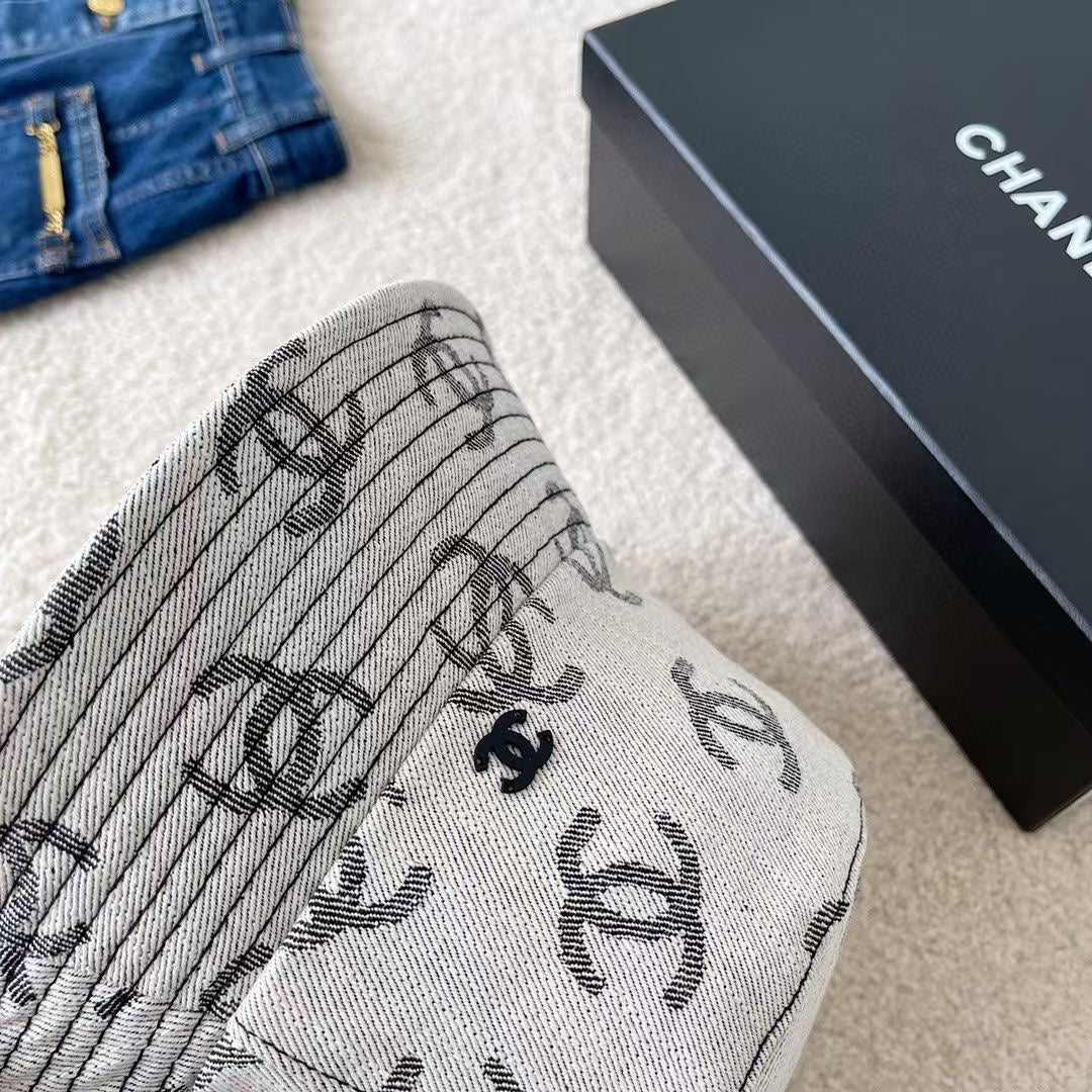 denim fisherman's hat