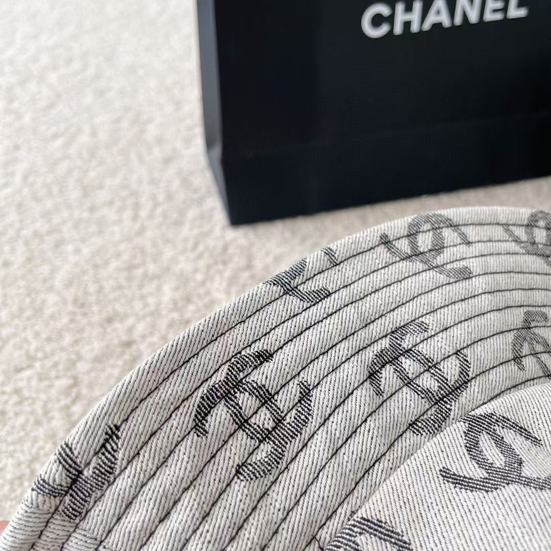 denim fisherman's hat
