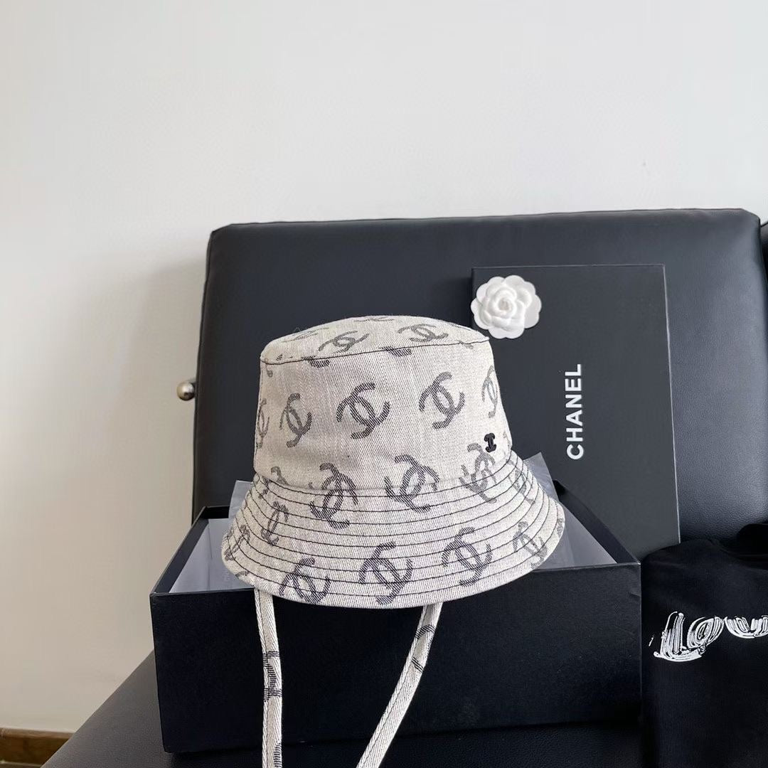 denim fisherman's hat