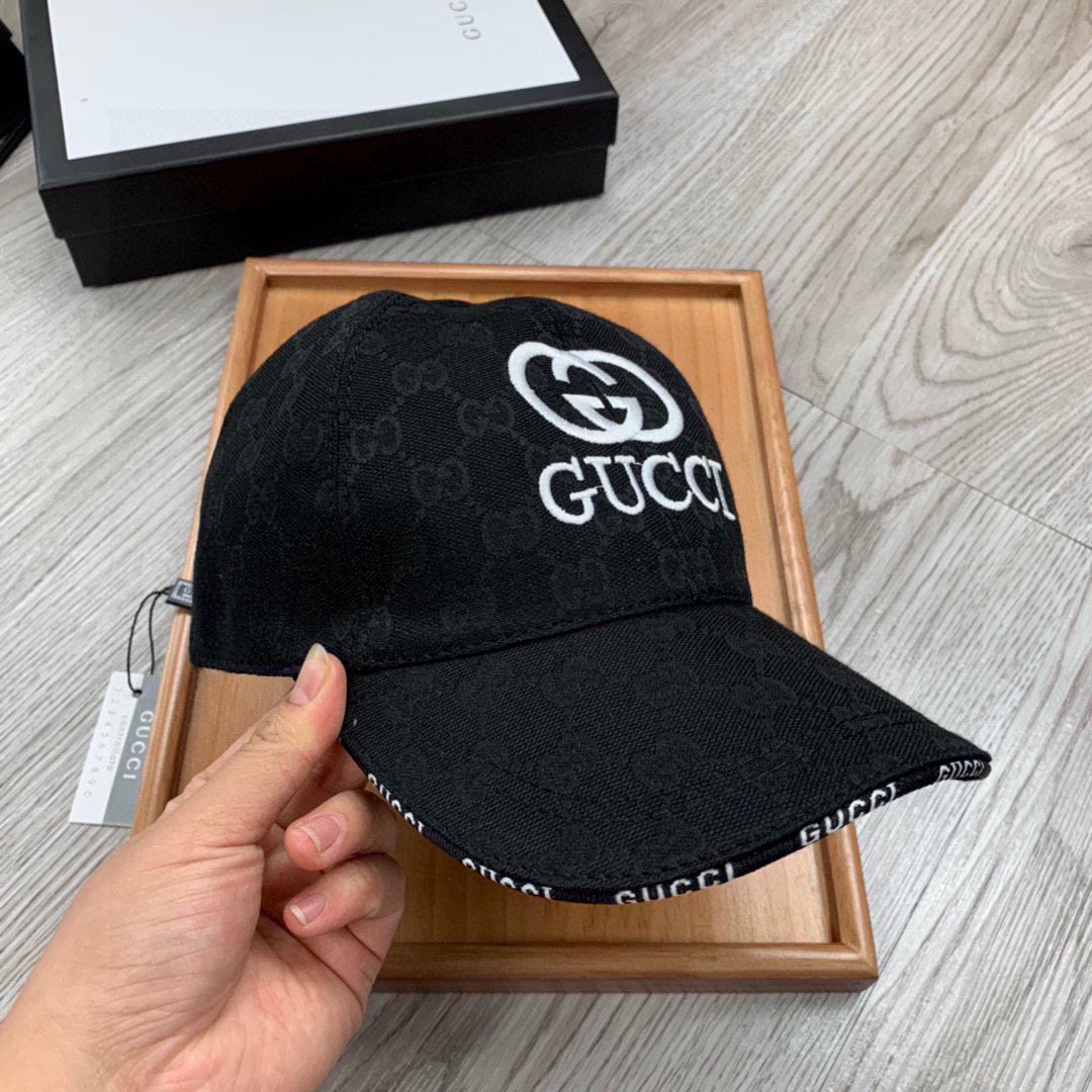 Classic embroidered monogrammed baseball cap