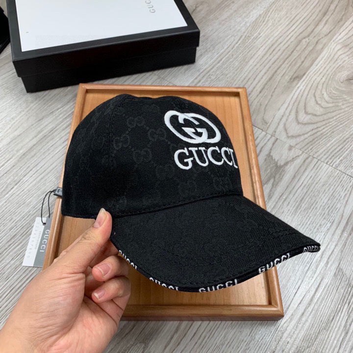Classic embroidered monogrammed baseball cap