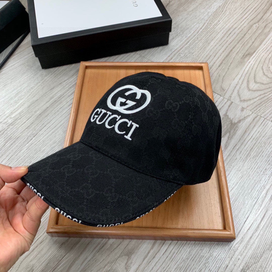 Classic embroidered monogrammed baseball cap