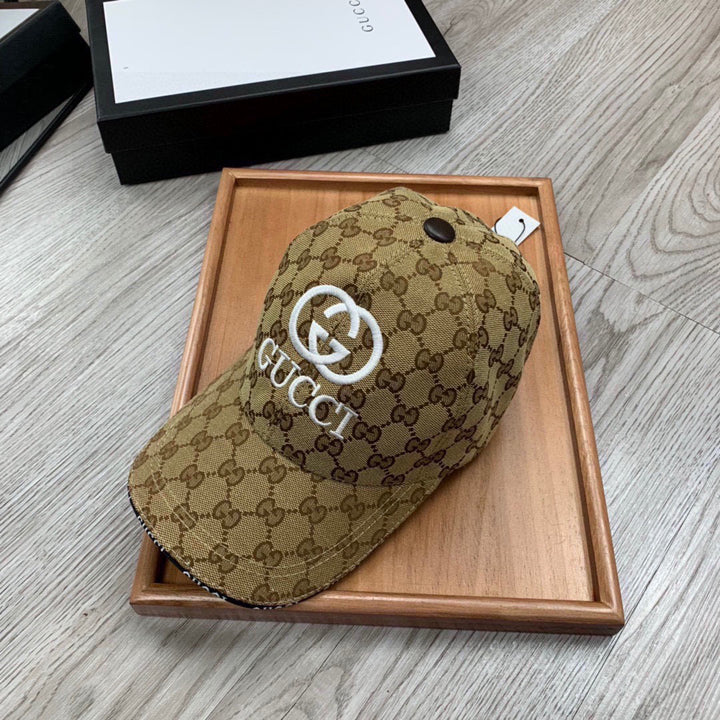 Classic embroidered monogrammed baseball cap