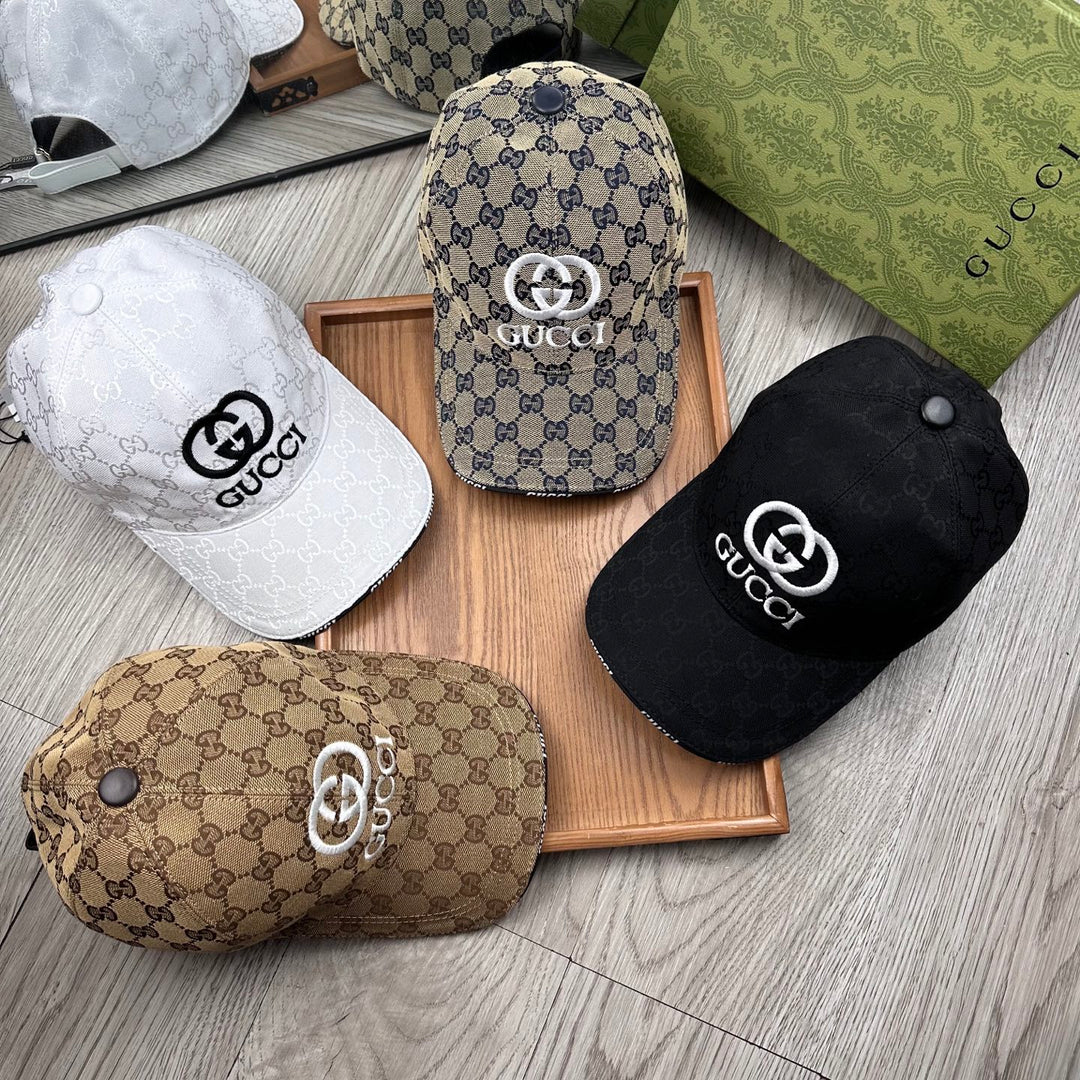 Classic embroidered monogrammed baseball cap