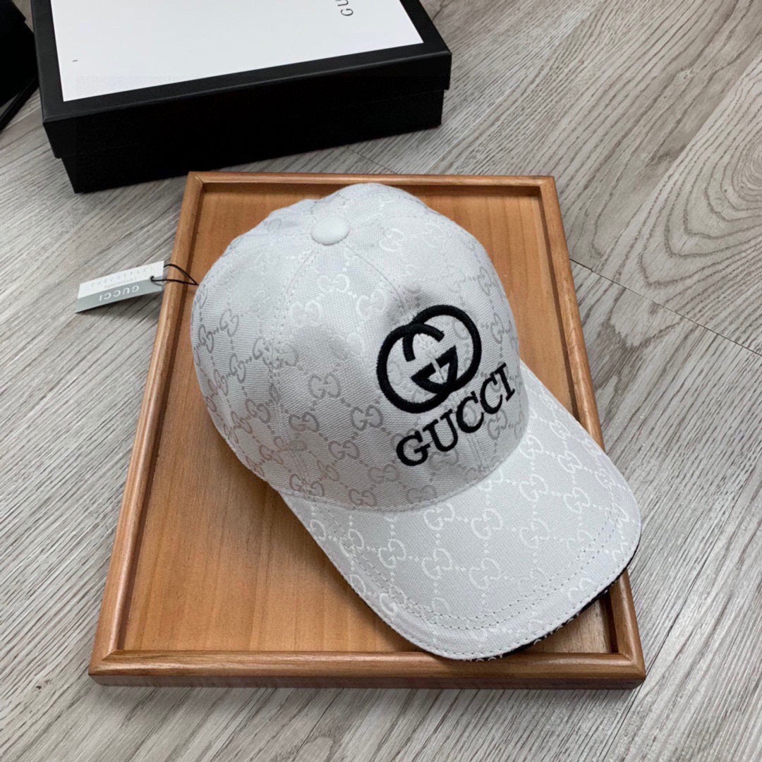 Classic embroidered monogrammed baseball cap