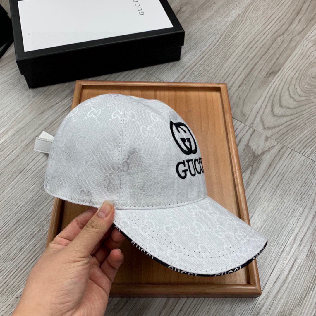 Classic embroidered monogrammed baseball cap