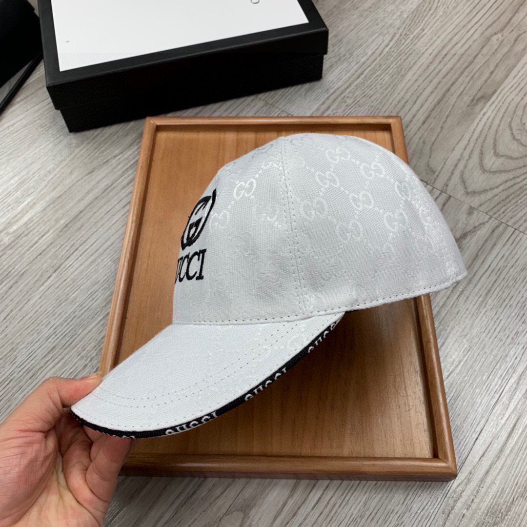 Classic embroidered monogrammed baseball cap
