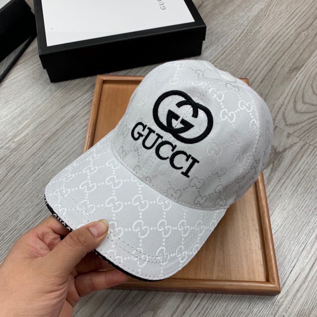 Classic embroidered monogrammed baseball cap