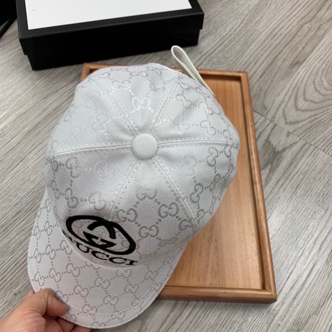 Classic embroidered monogrammed baseball cap