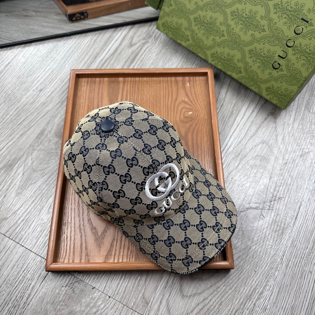 Classic embroidered monogrammed baseball cap