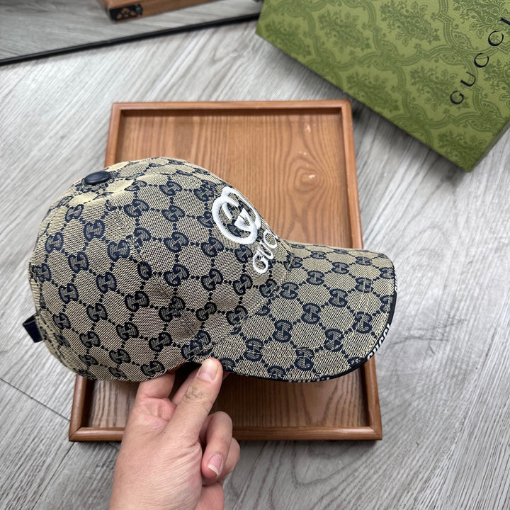 Classic embroidered monogrammed baseball cap