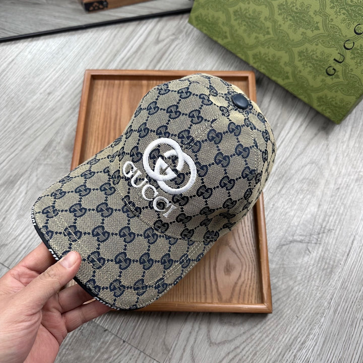 Classic embroidered monogrammed baseball cap