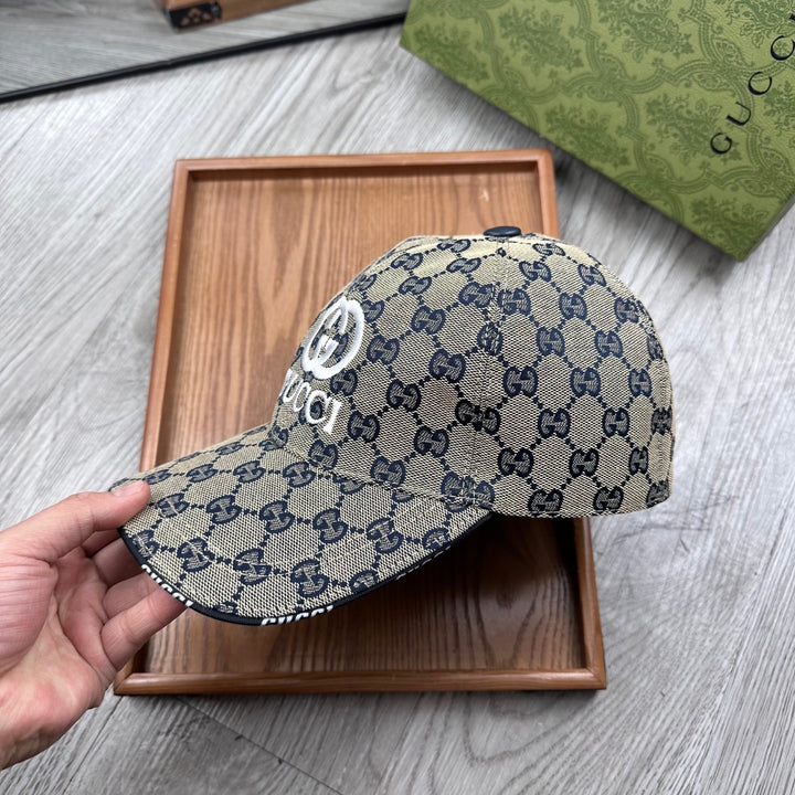 Classic embroidered monogrammed baseball cap