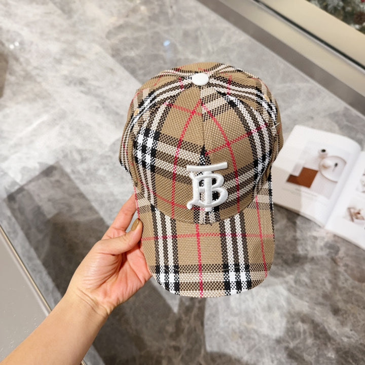Classic Striped Baseball Cap