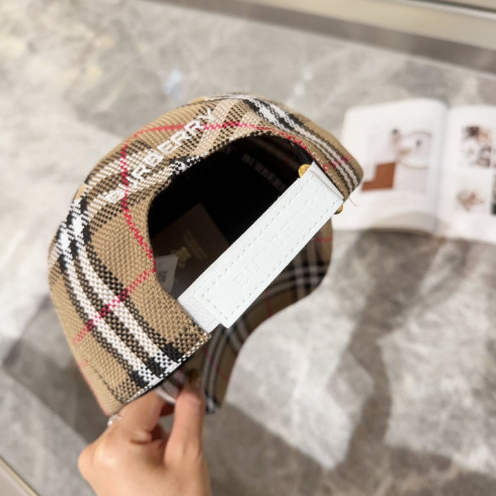 Classic Striped Baseball Cap