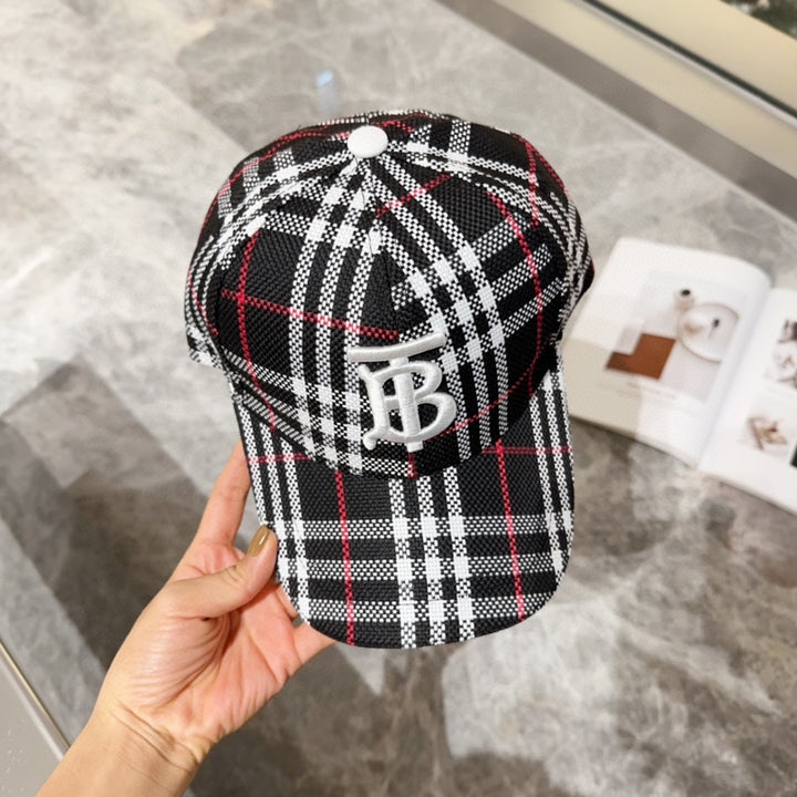 Classic Striped Baseball Cap