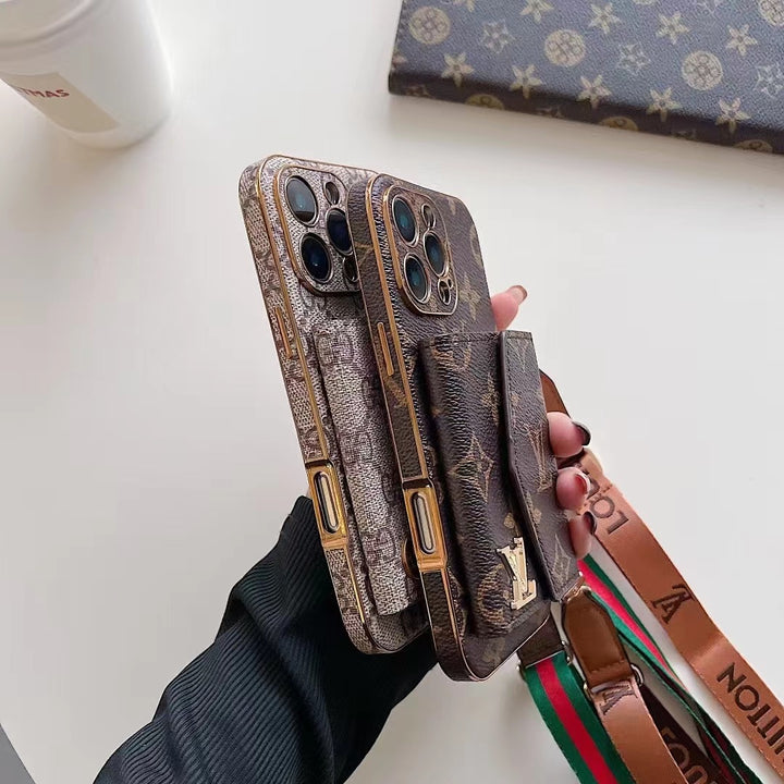 4 styles of cell phone cases with rope
