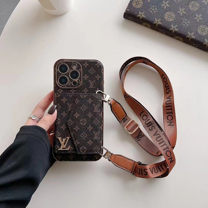 4 styles of cell phone cases with rope