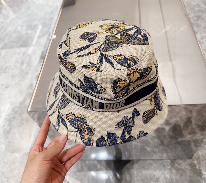 Chic Botanical Style Fisherman's Hat