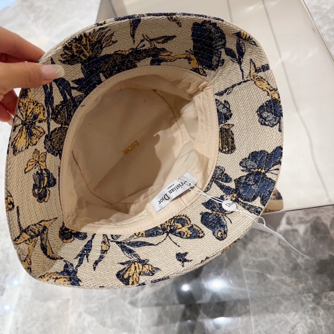 Chic Botanical Style Fisherman's Hat