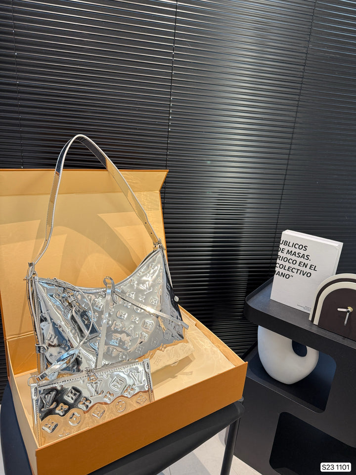 Silver Lustre Tote Bag