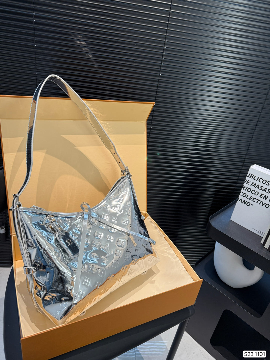 Silver Lustre Tote Bag