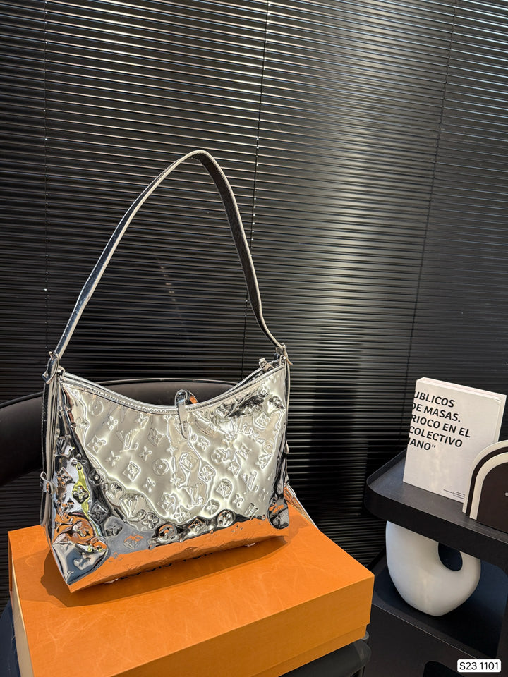 Silver Lustre Tote Bag