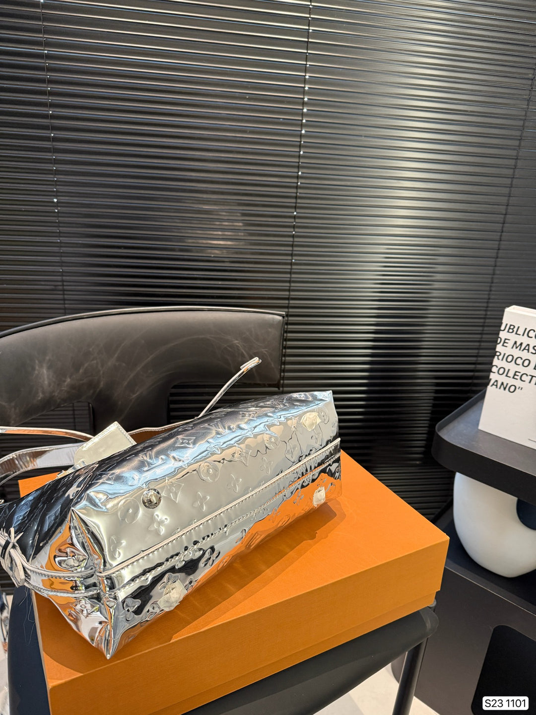 Silver Lustre Tote Bag