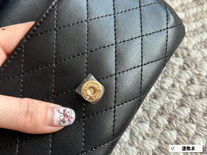 3 Color YS Sheepskin Gold Chain Bag